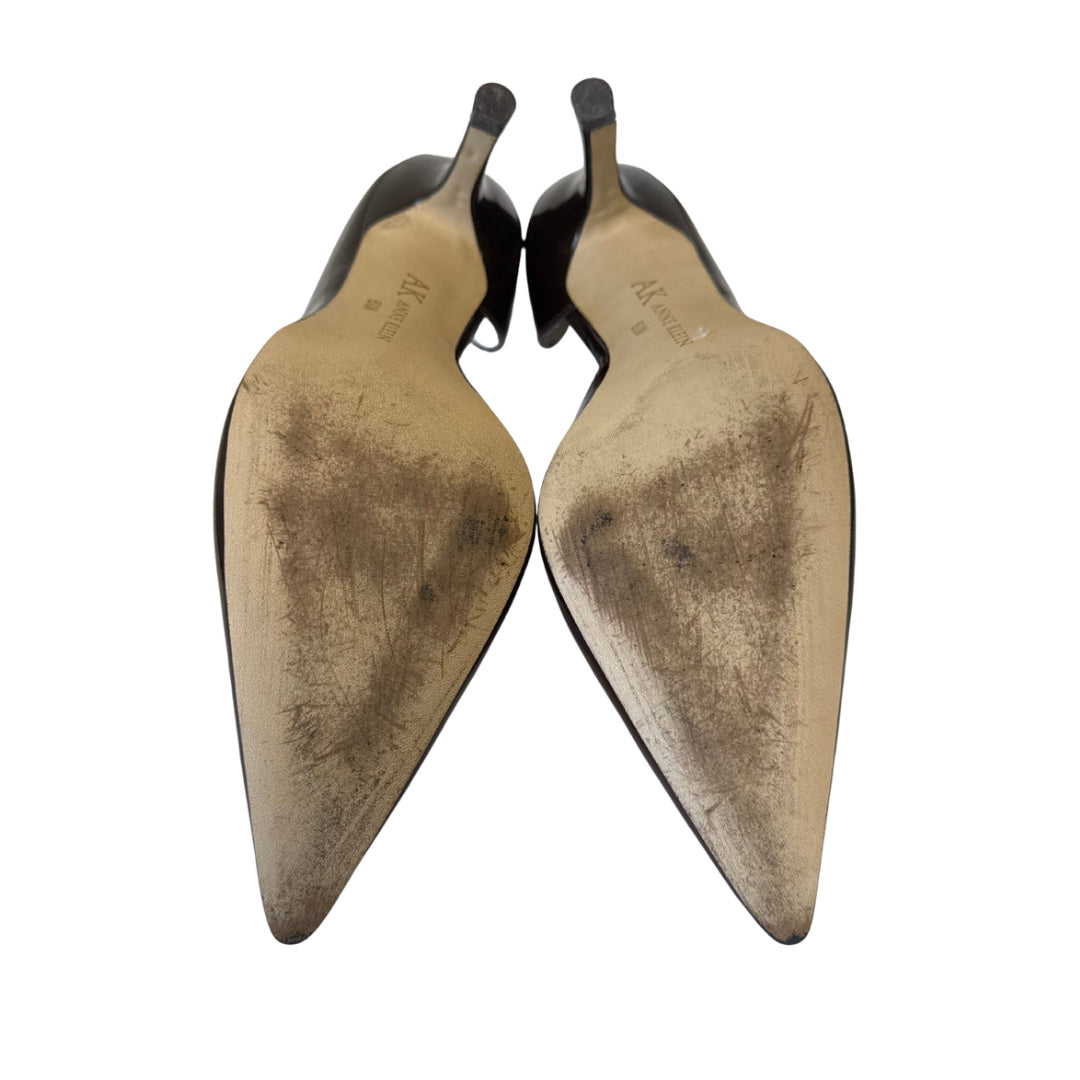 Ann Klein Size 6.5 Brown Heels