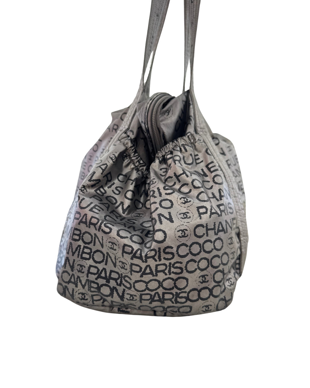 Chanel Silver Rue Cambon Bag