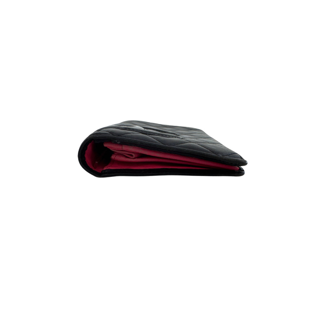 Chanel Black Bi-Fold Wallet