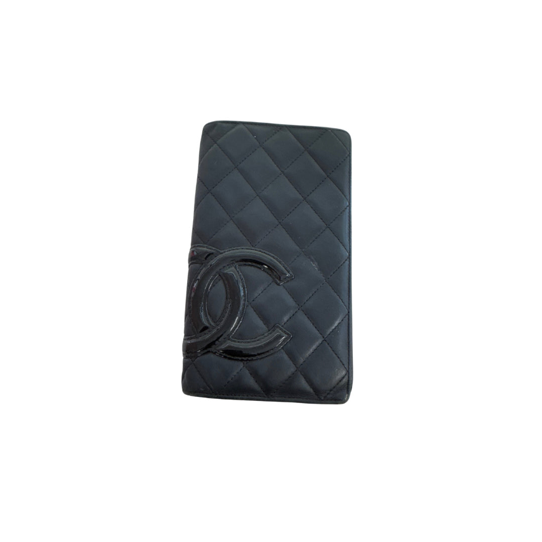 Chanel Black Bi-Fold Wallet