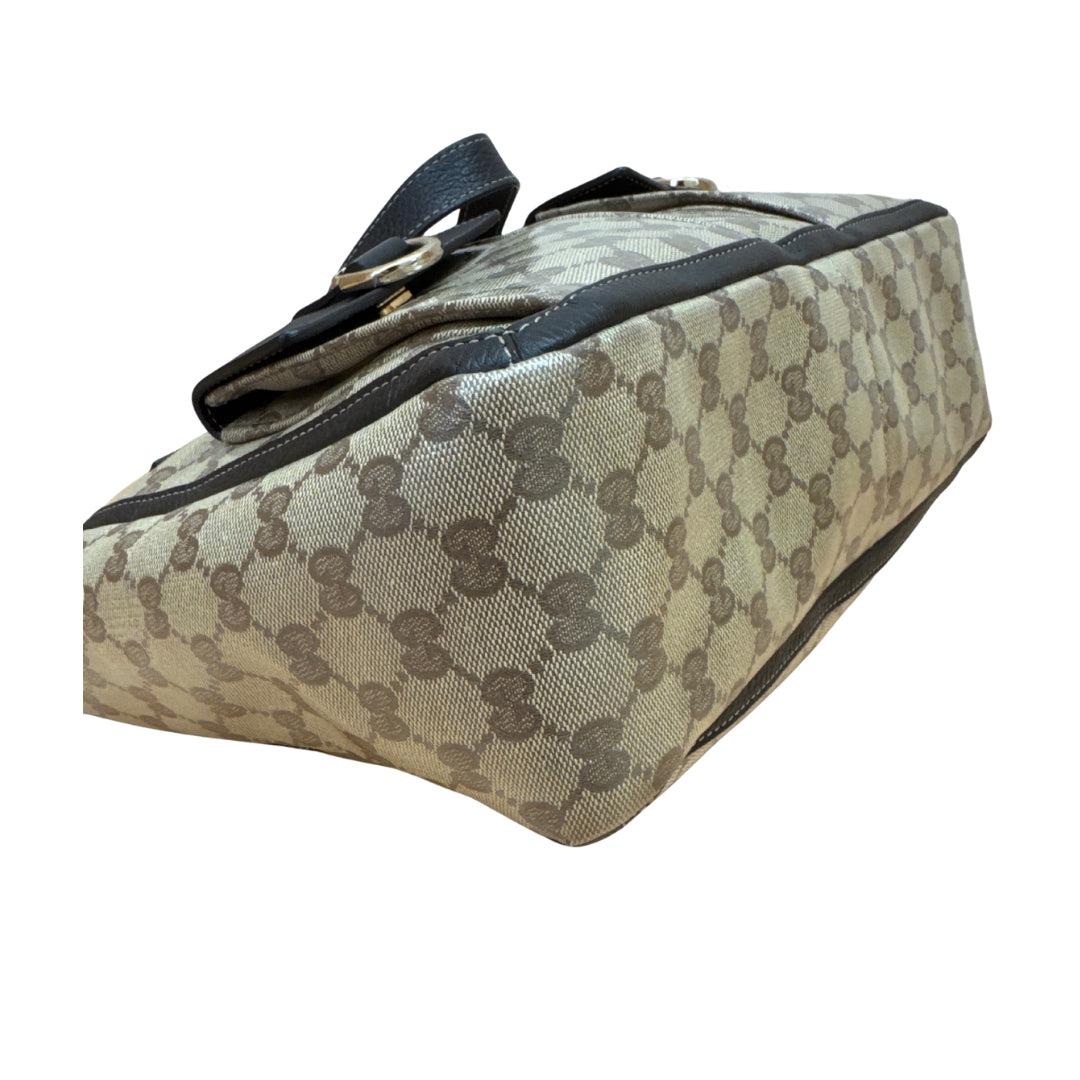 Gucci Monogram Abbey D Ring Tote