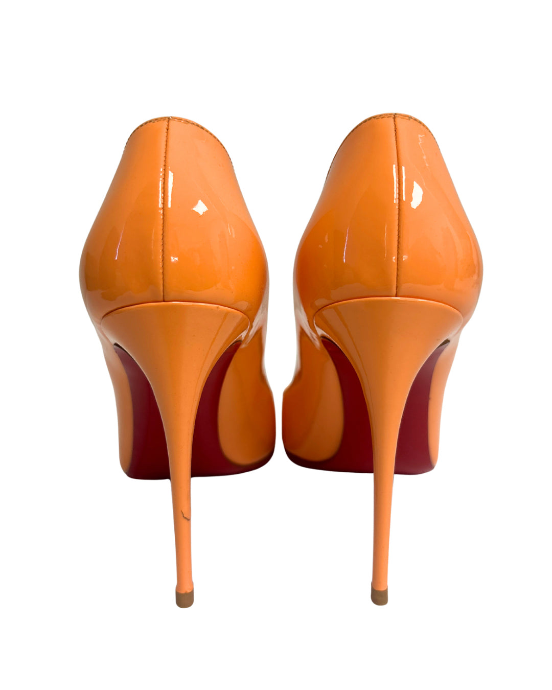 Christian Louboutin Size 42 Orange Heels