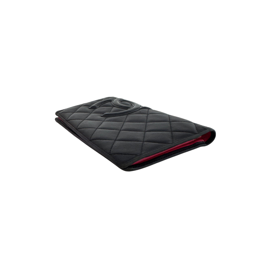 Chanel Black Bi-Fold Wallet