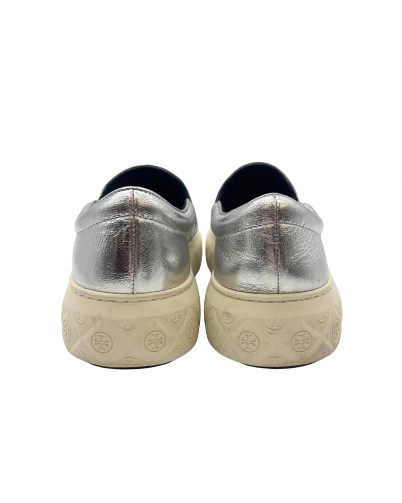 Tory Burch Size 11 Silver Shoes