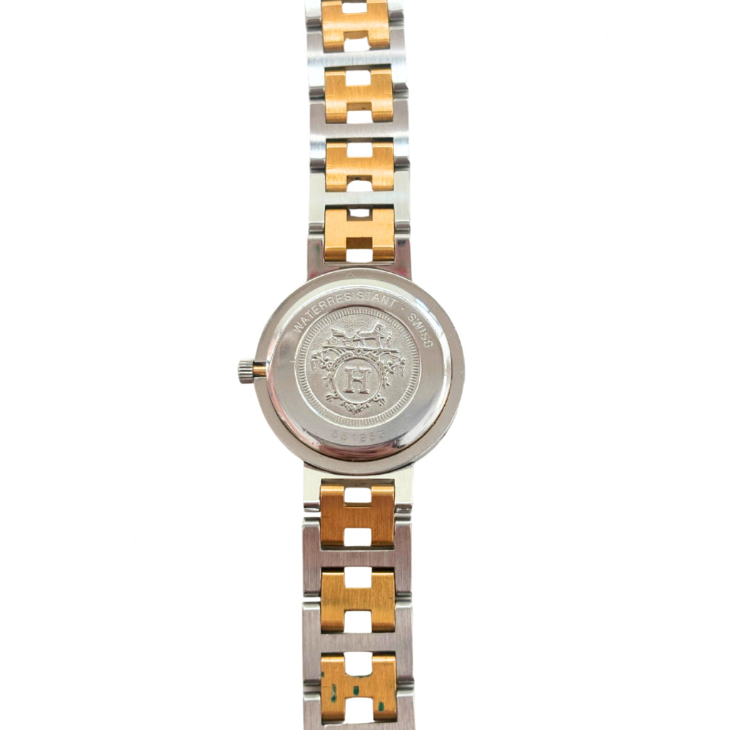 Hermes Two Tone Watch
