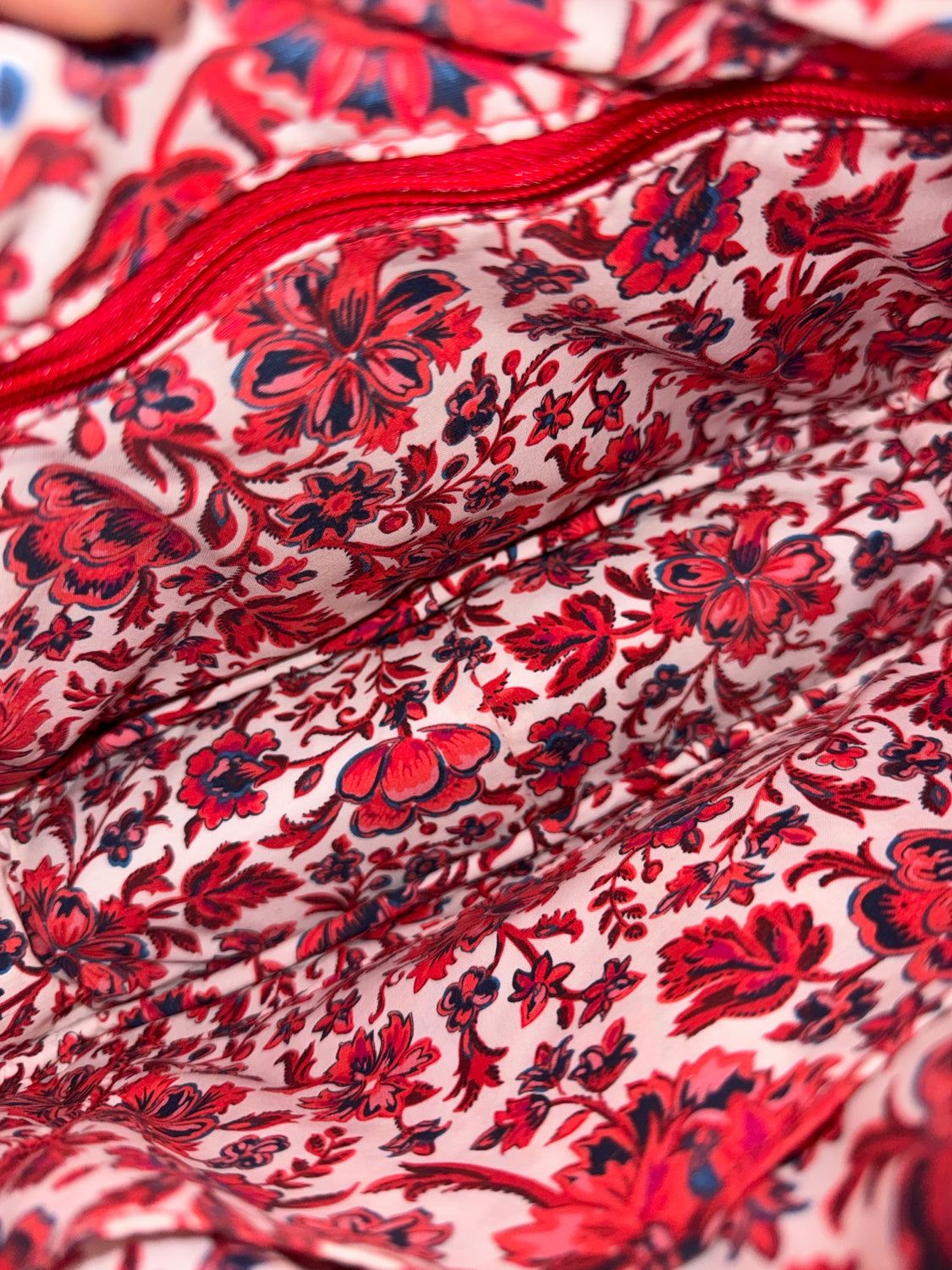 Vera Bradley Red Quilted Purse