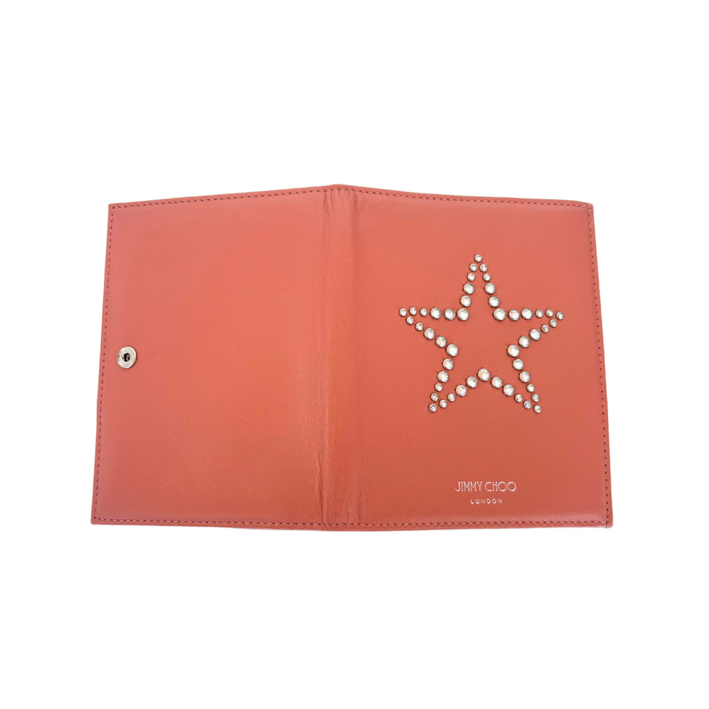 Jimmy Choo Pink Passport Cover