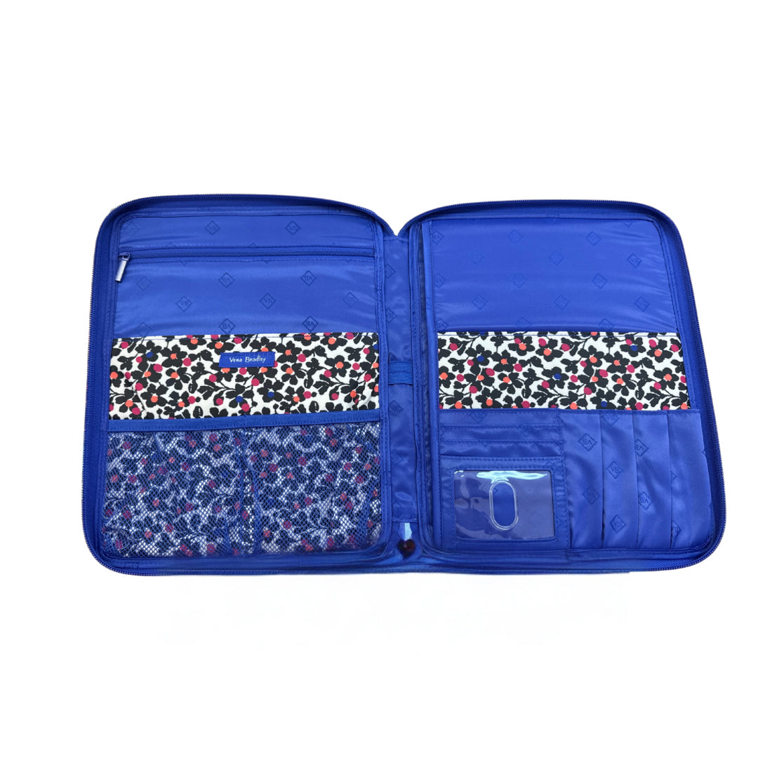 Vera Bradley Blue IPad Pouch