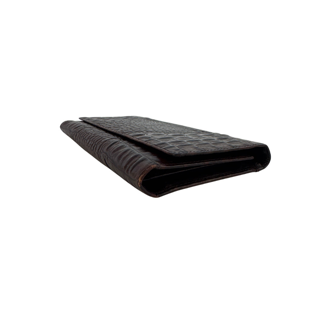 Brahmin Brown Wallet