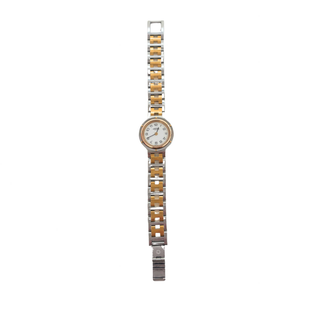 Hermes Two Tone Watch
