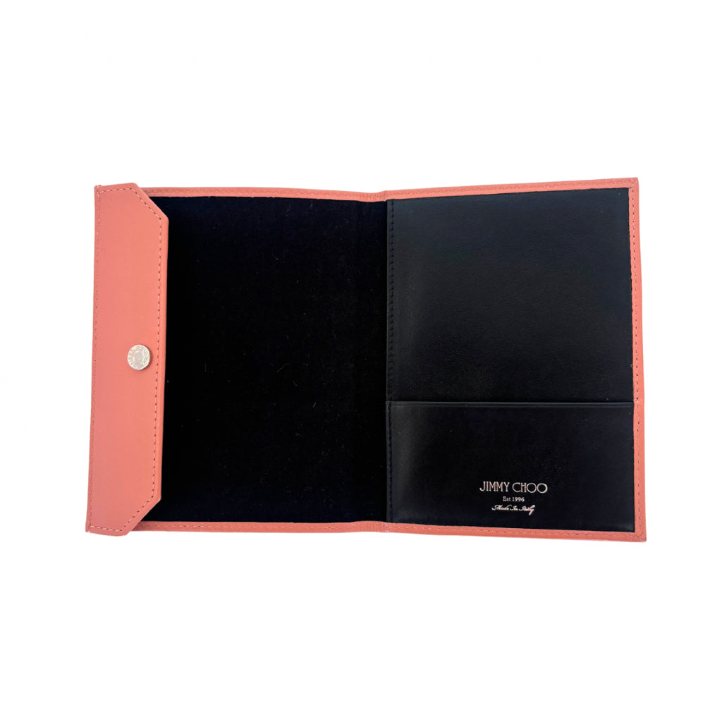Jimmy Choo Pink Passport Cover