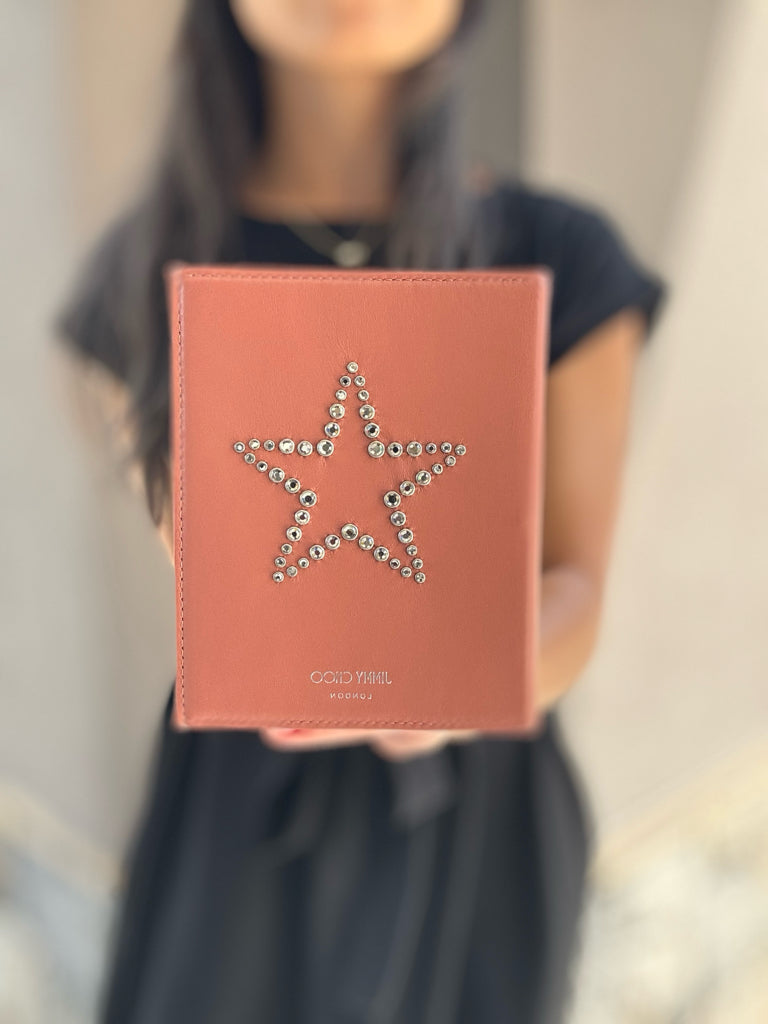 Jimmy Choo Pink Passport Cover