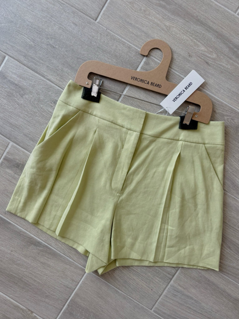 NWT Retail $348 Veronica Beard Size 14 Linen Shorts