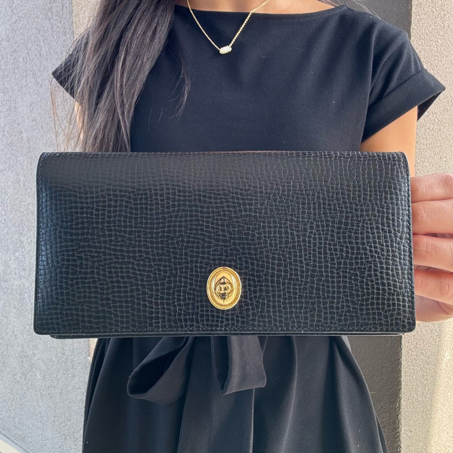 Dior Black Bifold Wallet