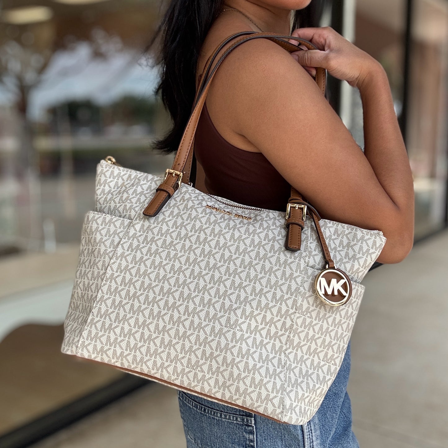 Michael Kors Monogram Tote