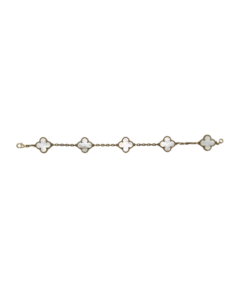 Van Cleef & Arpel Vintage Alhambra Bracelet Retails $5,350