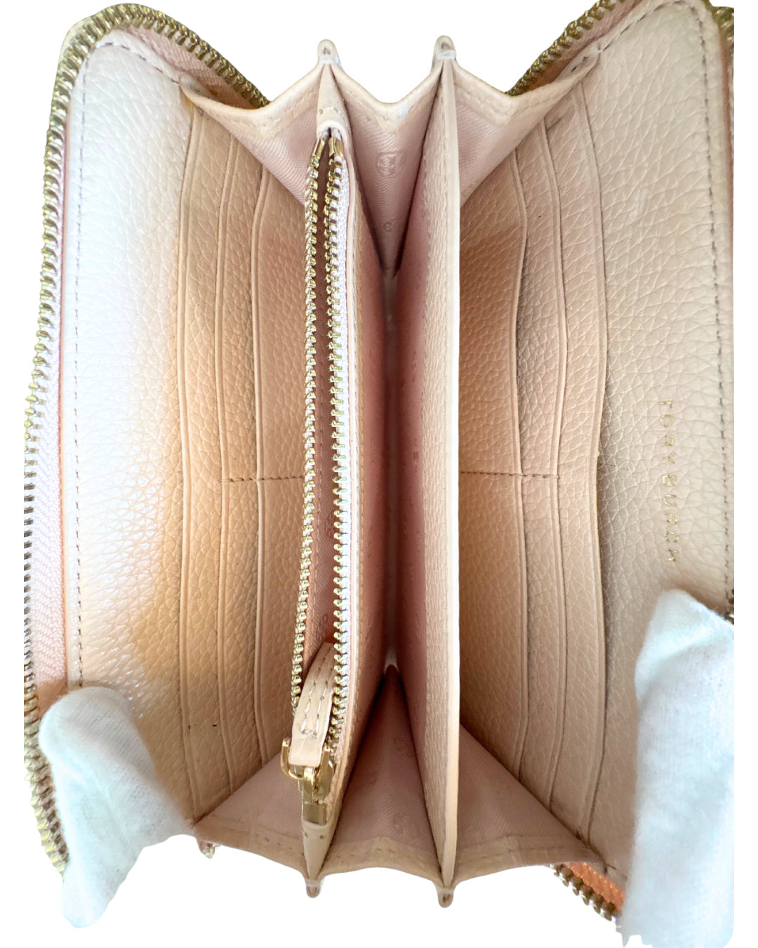 Tory Burch Leather Tote & Wallet Set