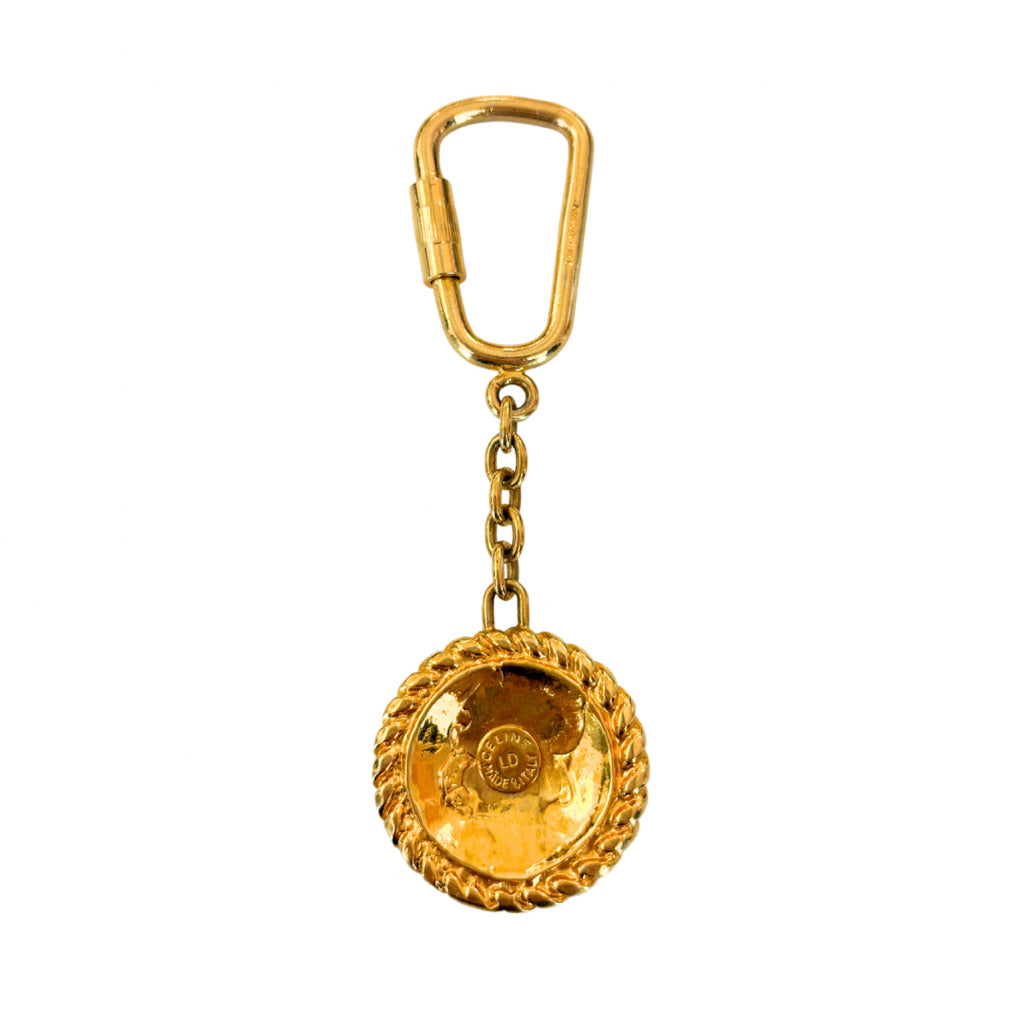 Celine Gold Key Charm