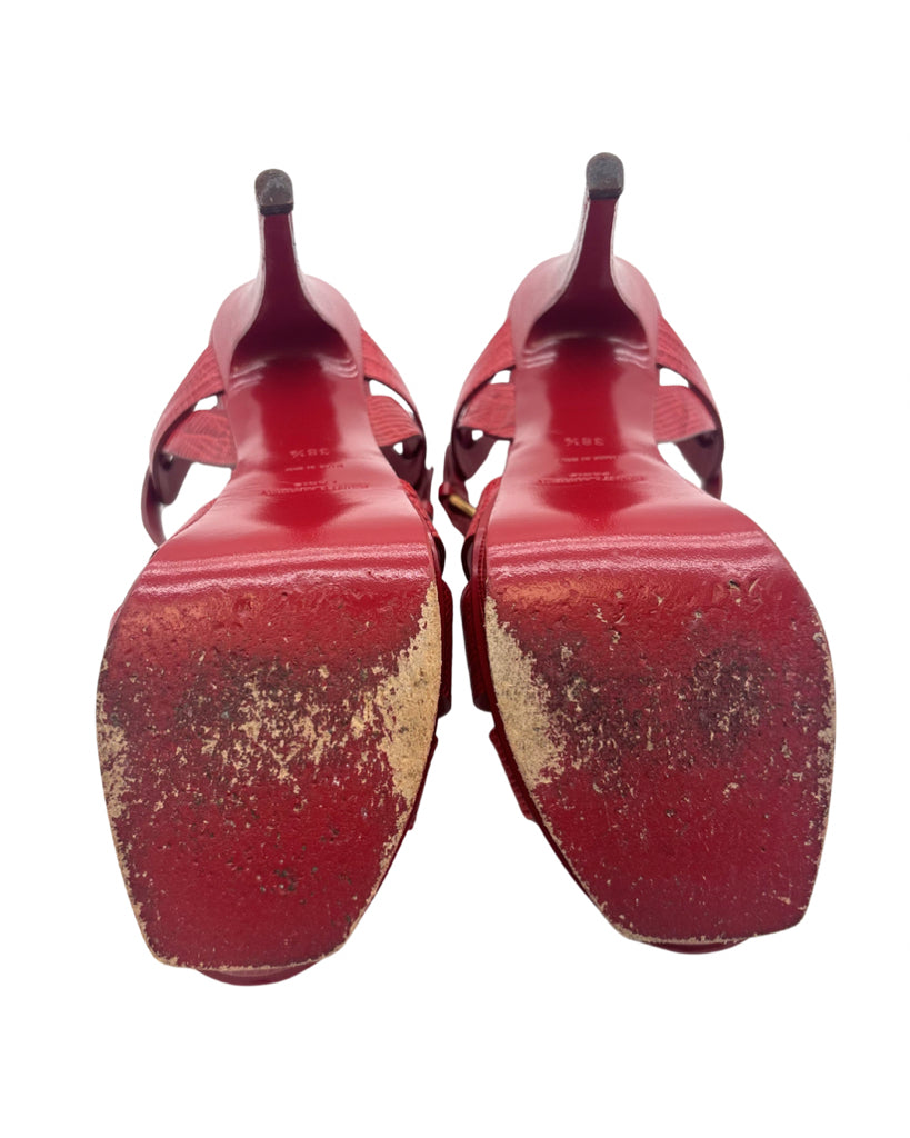 YSL Size 38.5 Red Heels