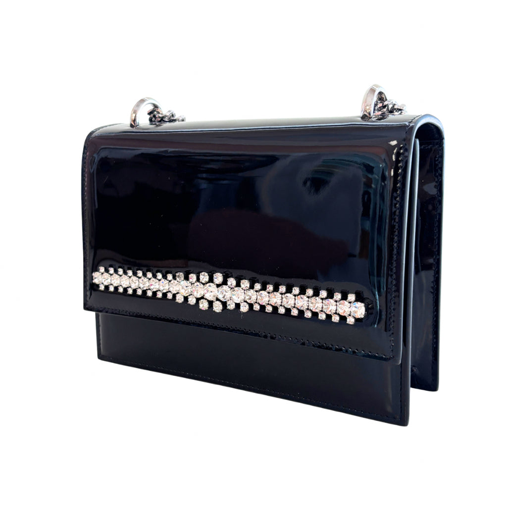 Jimmy Choo Bling Bohemia Patent Crossbody