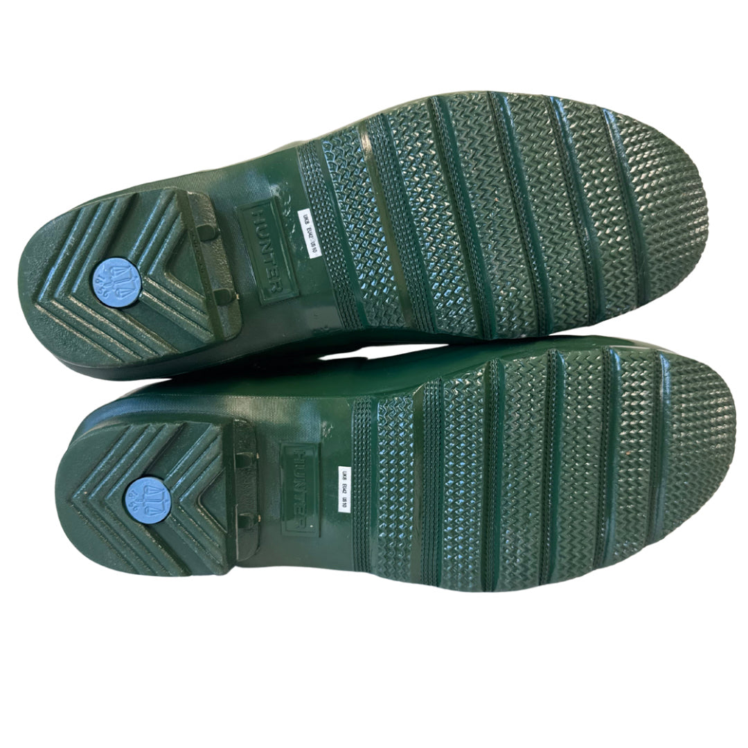 Hunter Size 10 Green Rain Boots