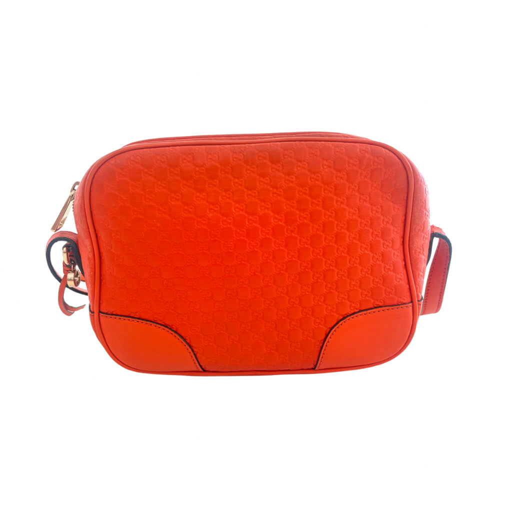 Gucci Orange Leather Crossbody