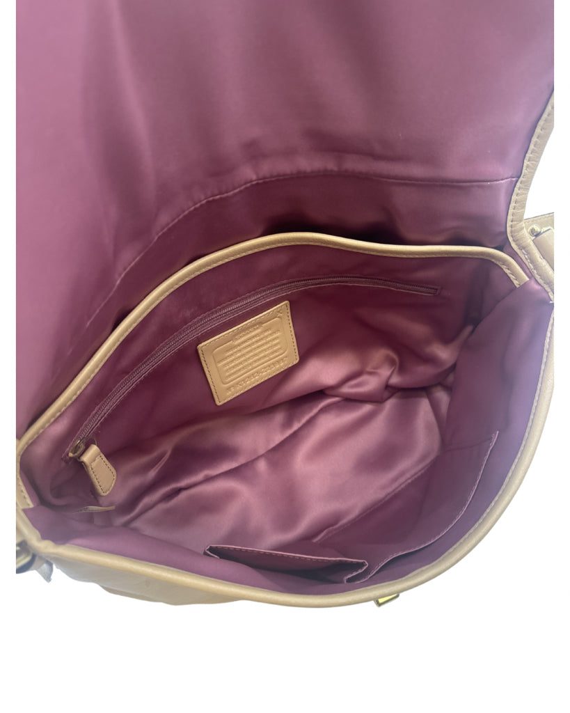 Coach Nude Leather Purse
