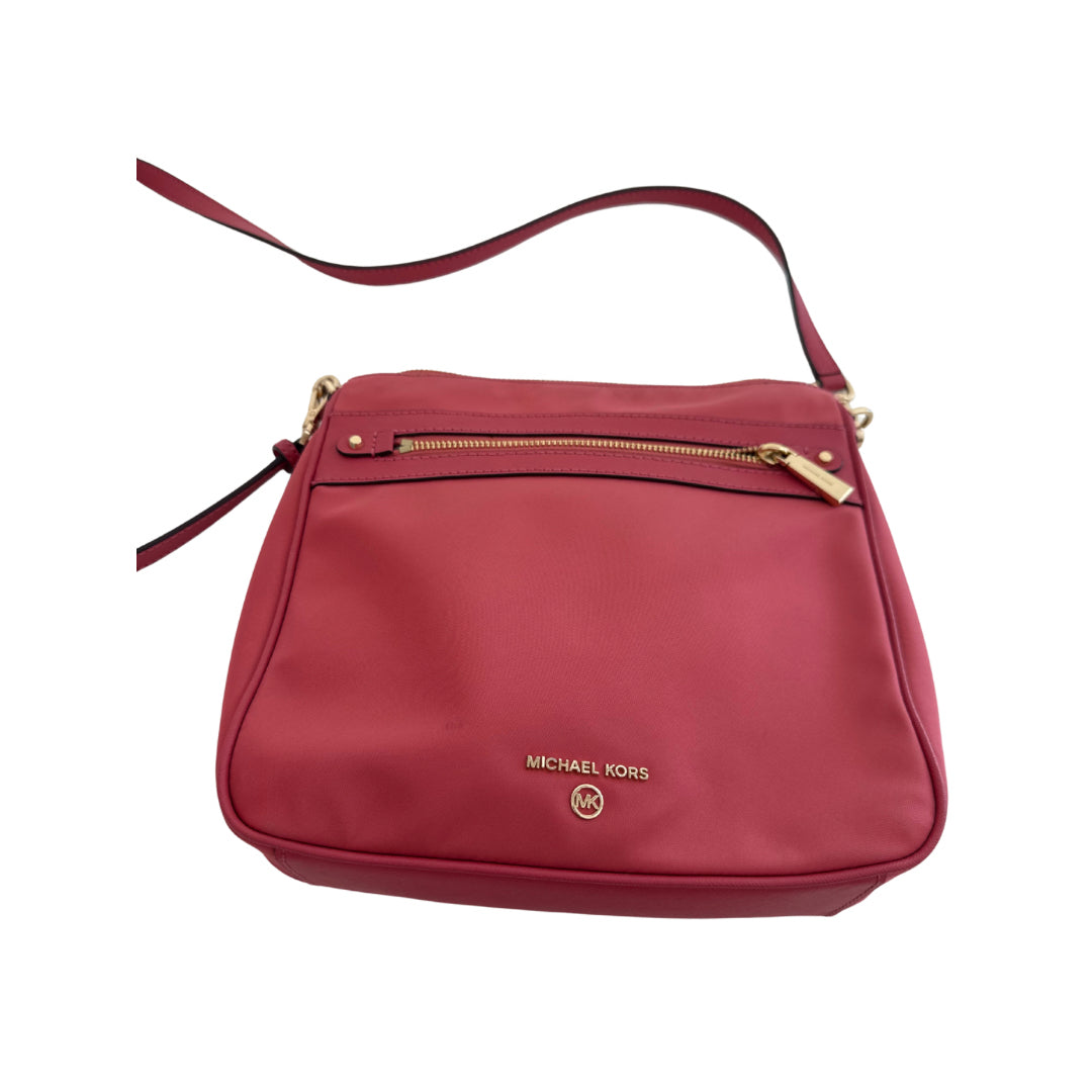 Michael Kors Nylon Pink Crossbody