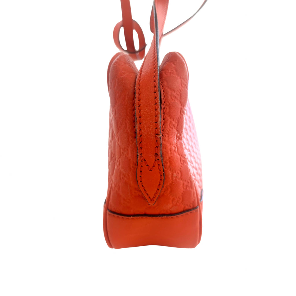 Gucci Orange Leather Crossbody