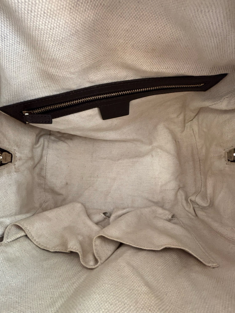 Gucci Monogram Boston Bag with Strap