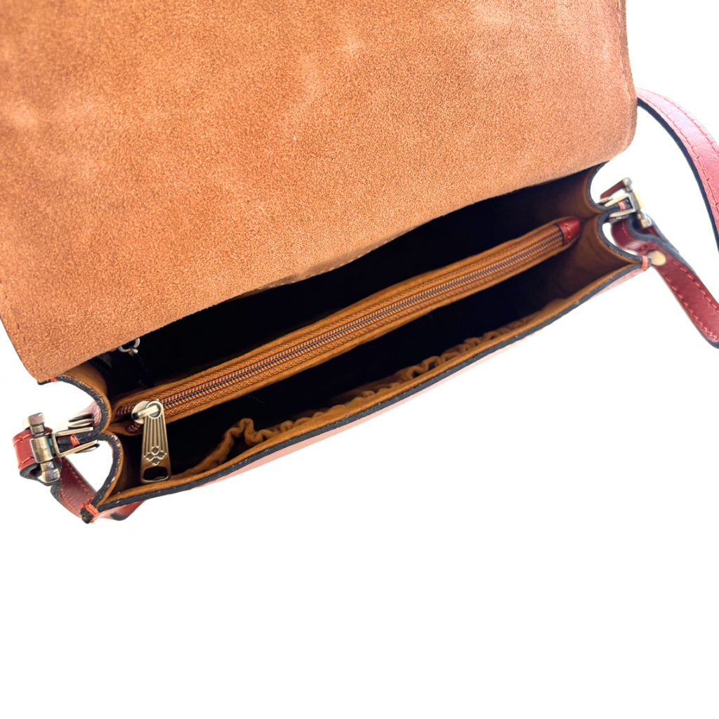 Patricia Nash Brown Crossbody