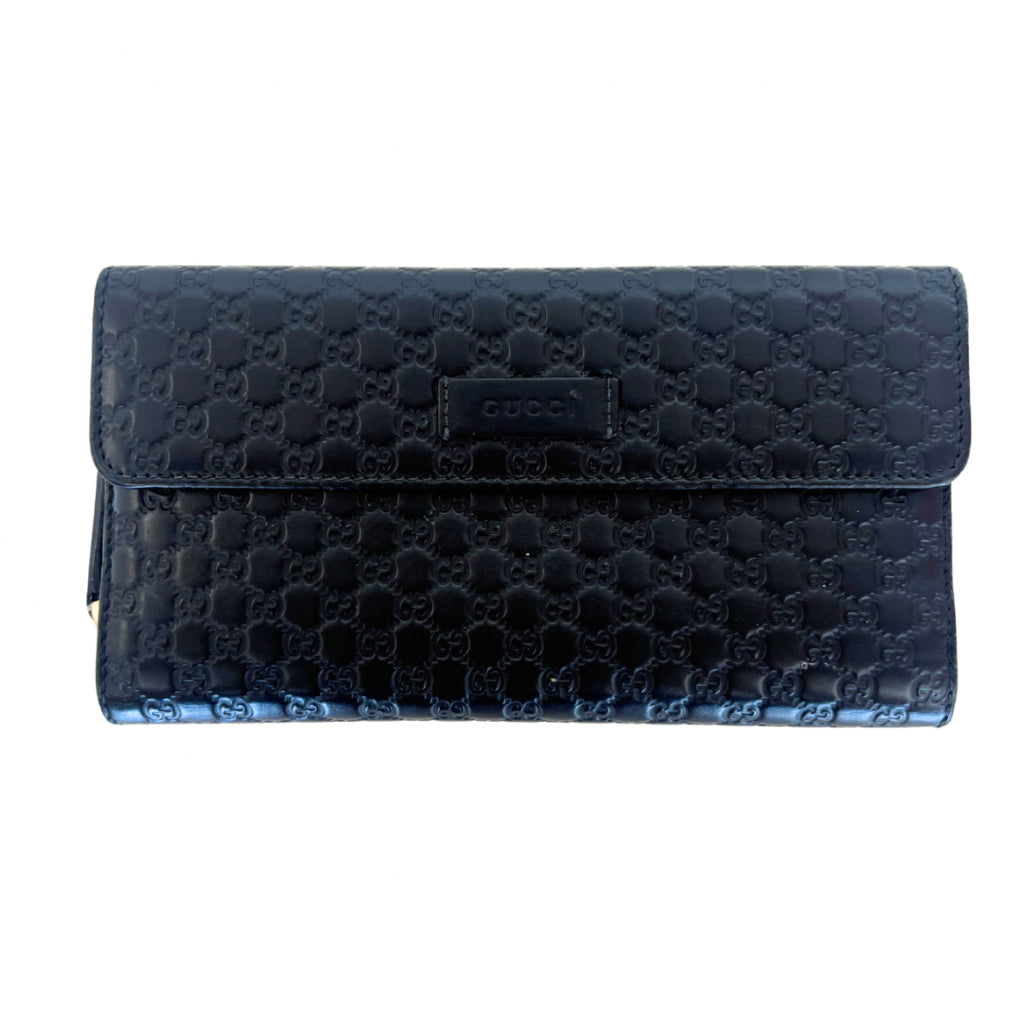 Gucci Black Long Wallet
