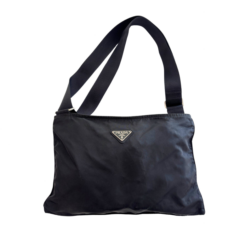 Prada Black Nylon Crossbody