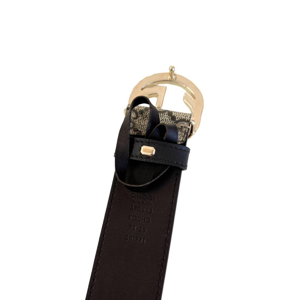 Gucci Monogram Belt, Fits like a X-Small