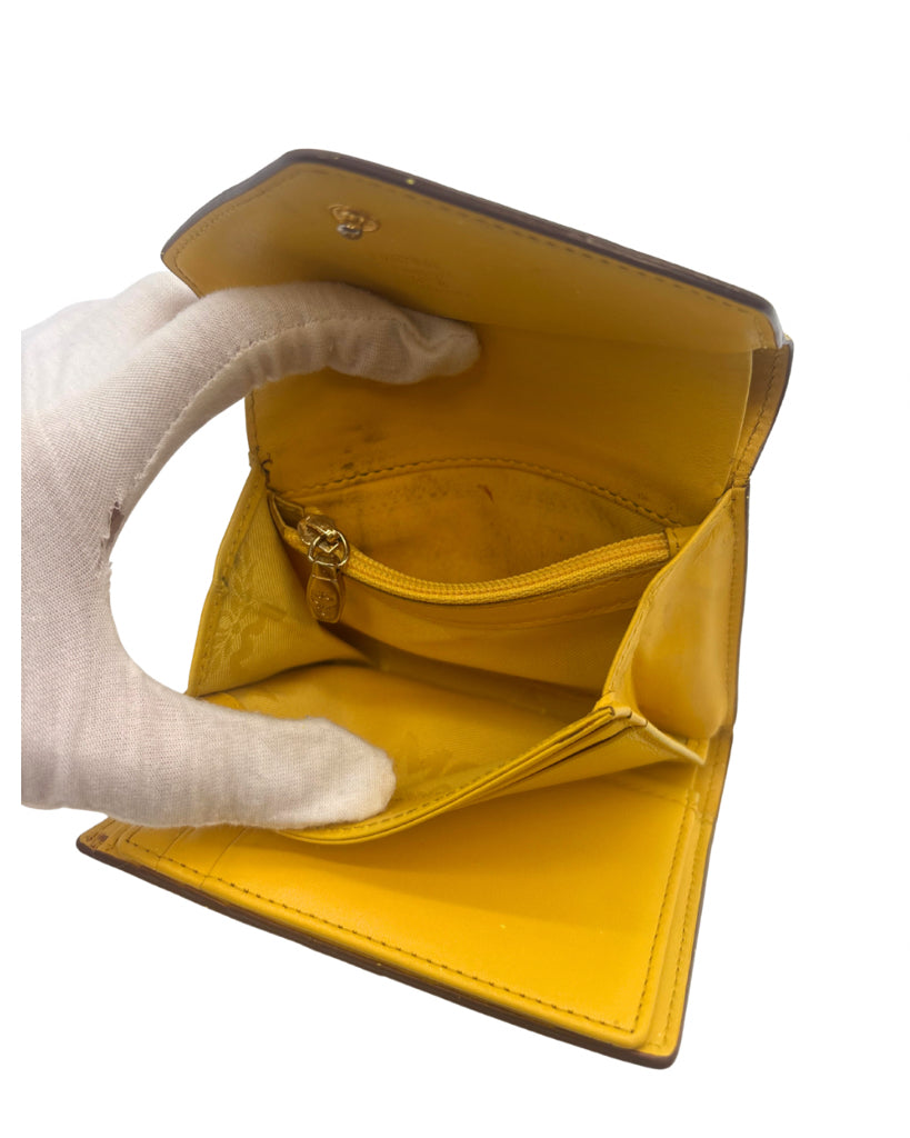 MCM Leather Envelope Flap Wallet