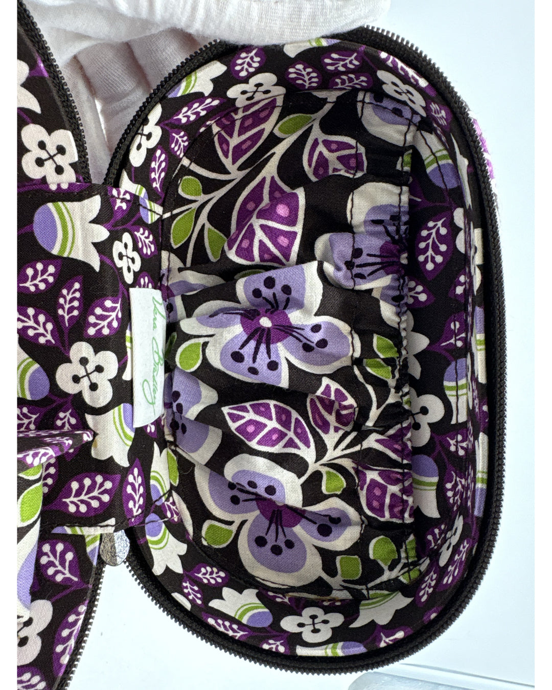Vera Bradley brown and purple Purse