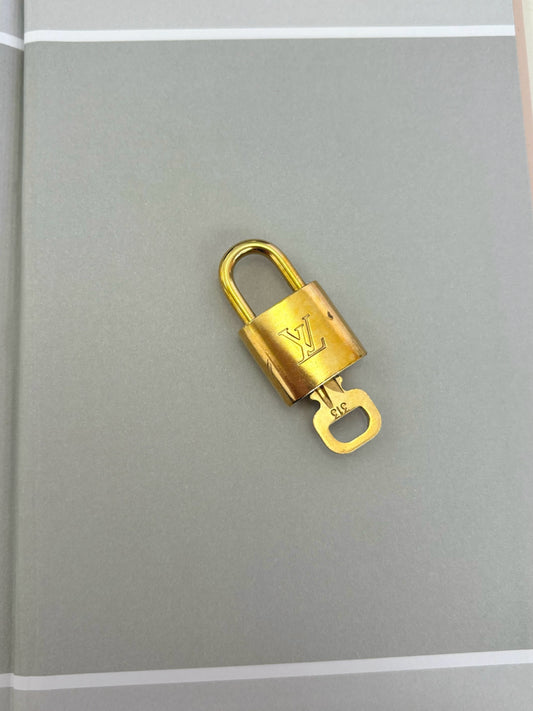 Louis Vuitton Lock and Key "313"
