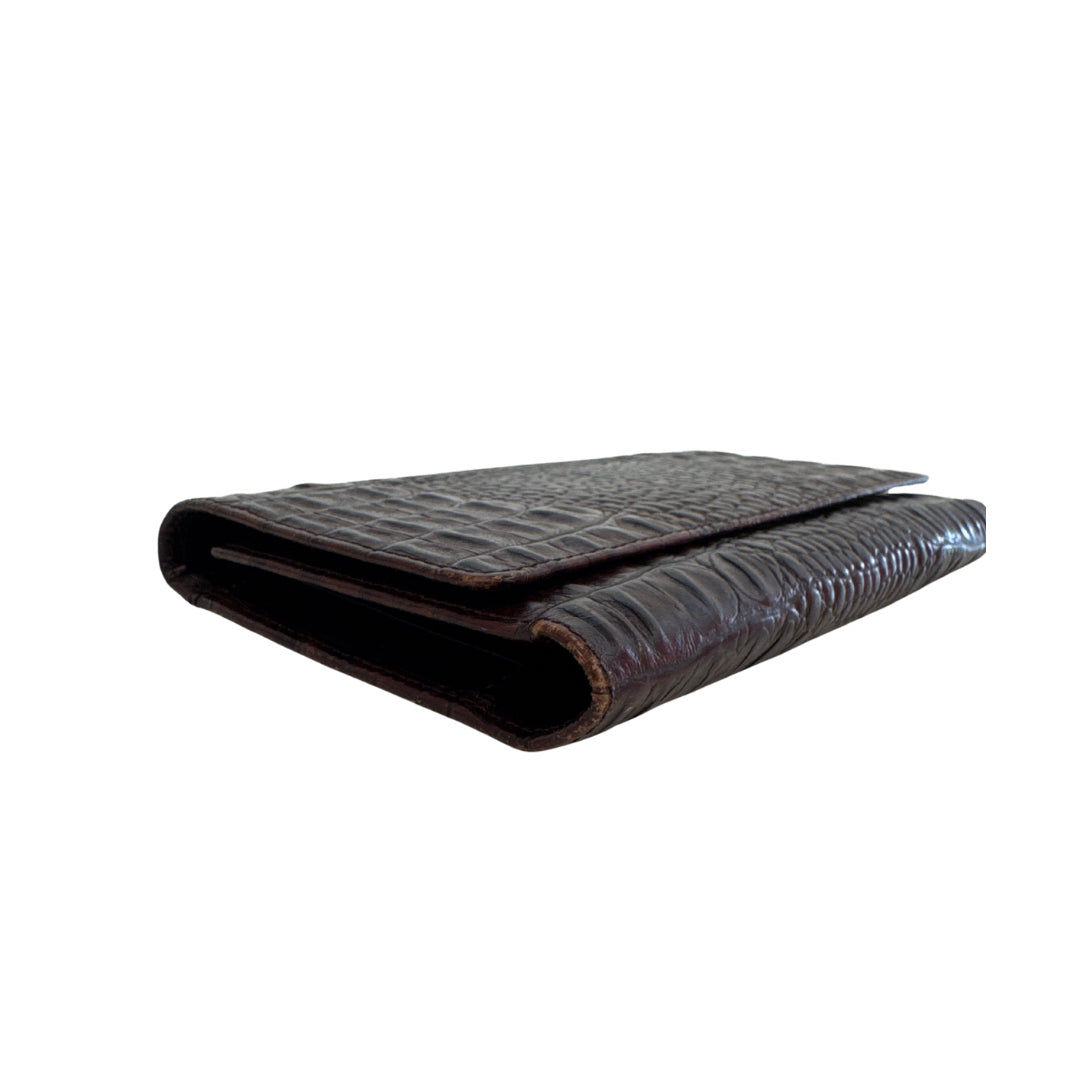 Brahmin Brown Wallet