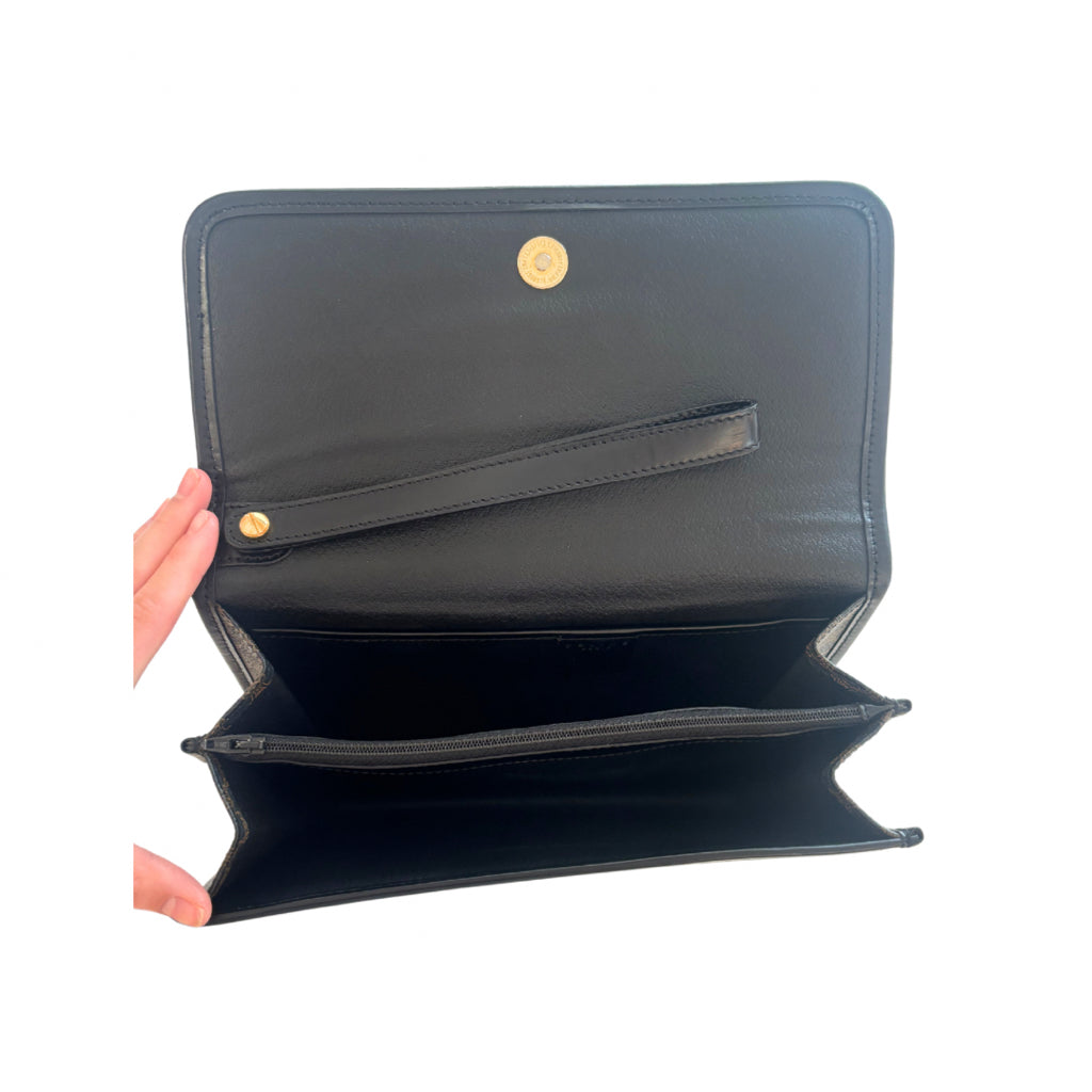 Celine Brown Triomphe Clutch