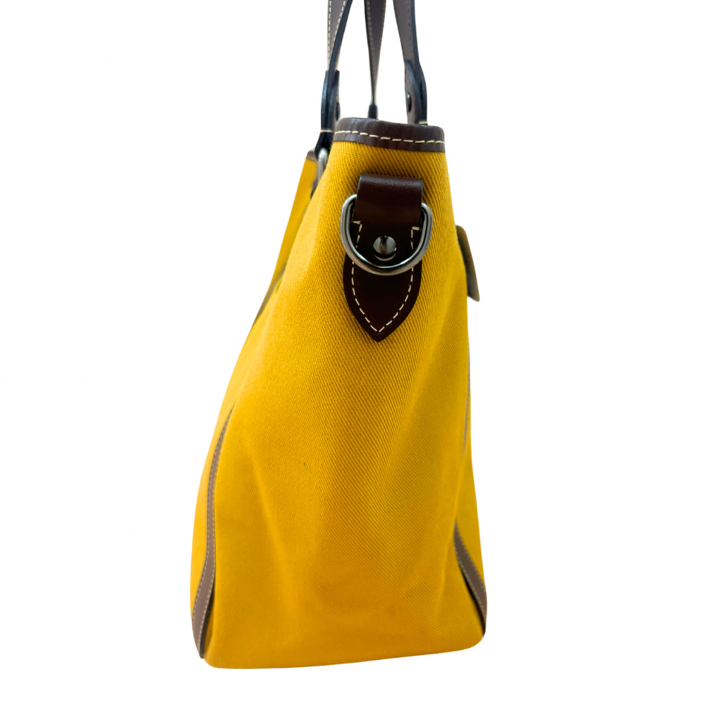 Burberry Yellow Tote Bag