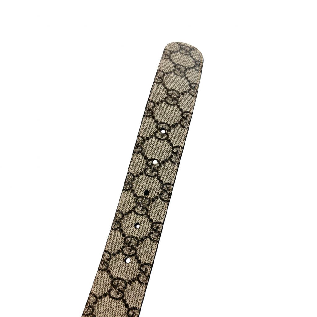 Gucci Monogram Belt, Fits like a X-Small