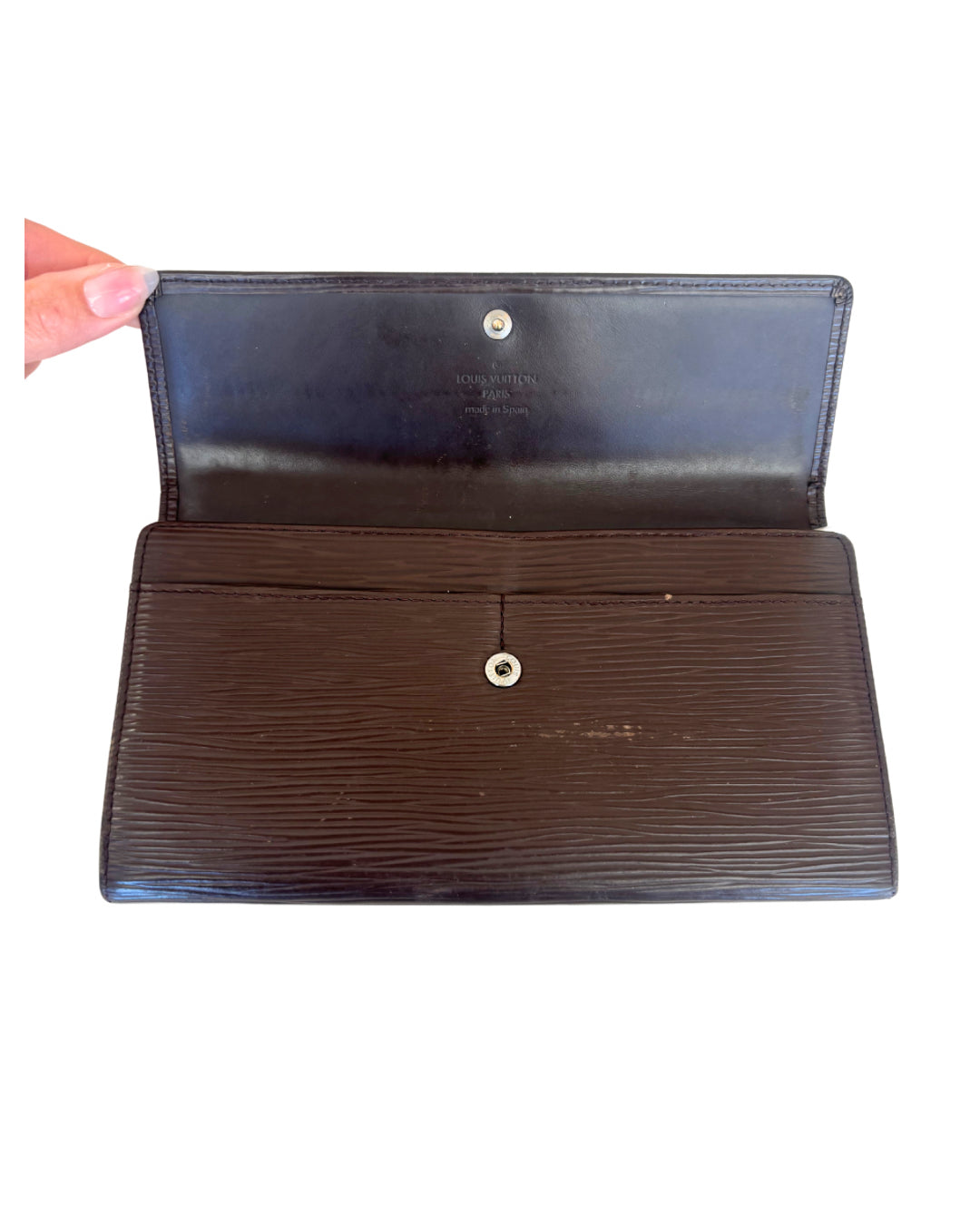 Louis Vuitton Brown Pochette Monnaie Wallet