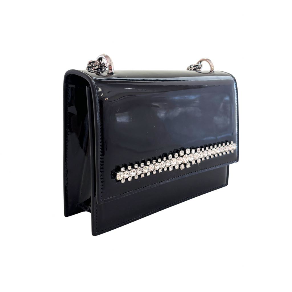 Jimmy Choo Bling Bohemia Patent Crossbody