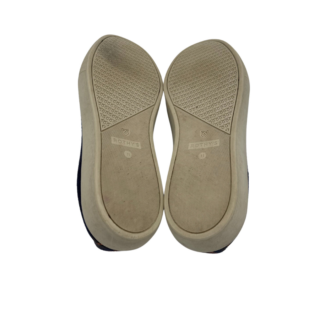 Rothy's Size 11 Navy Sneakers