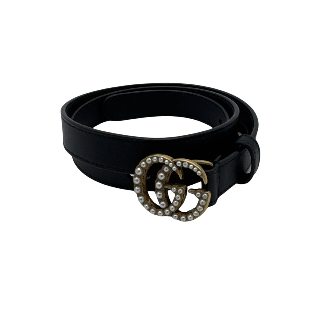 Gucci Marmont Pearl Belt
