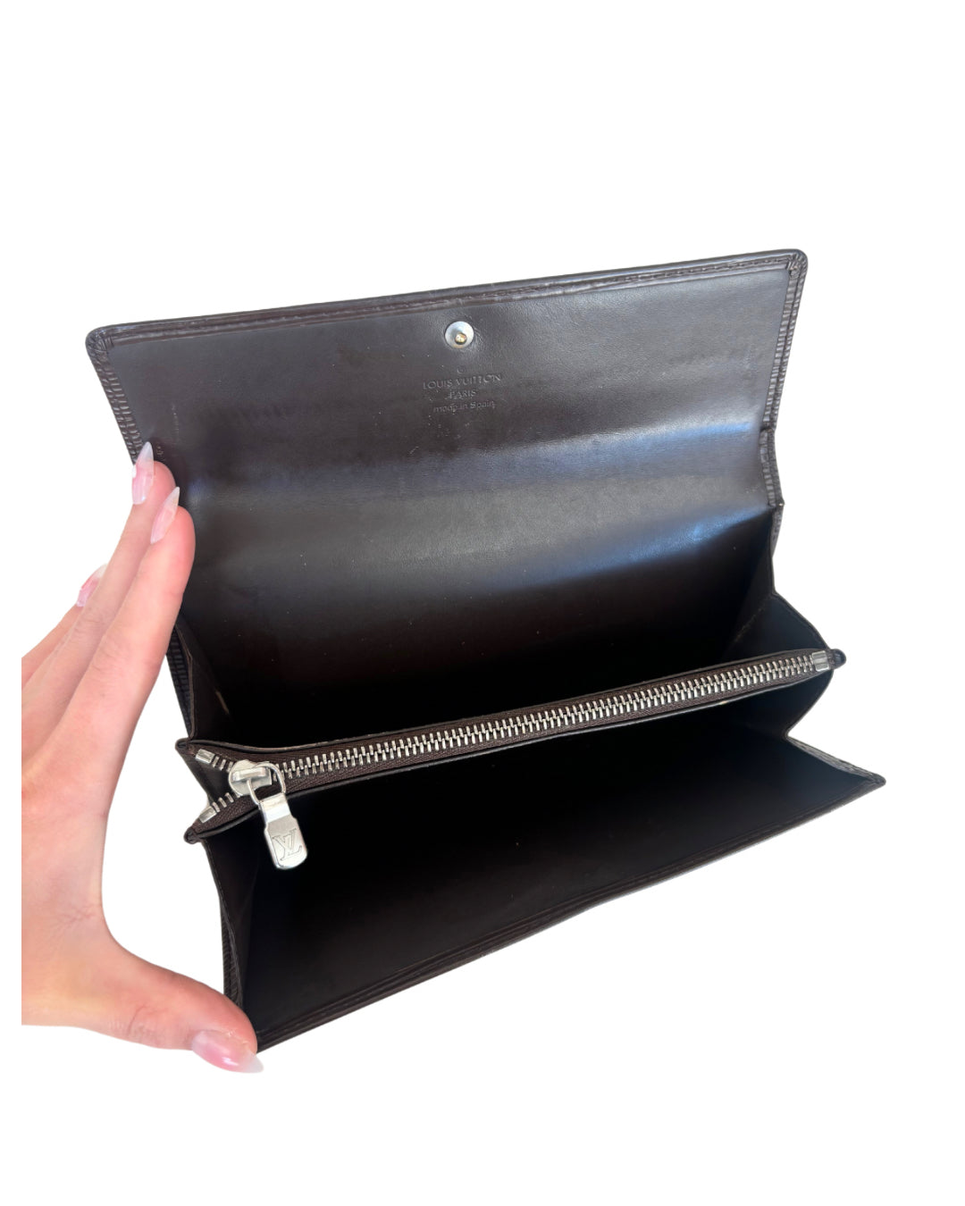 Louis Vuitton Brown Pochette Monnaie Wallet