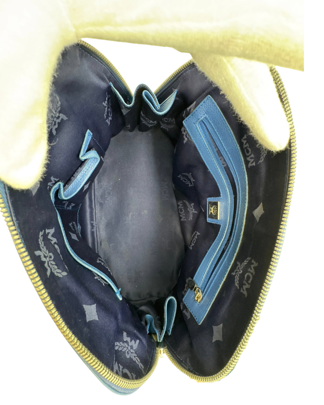 MCM Blue Purse