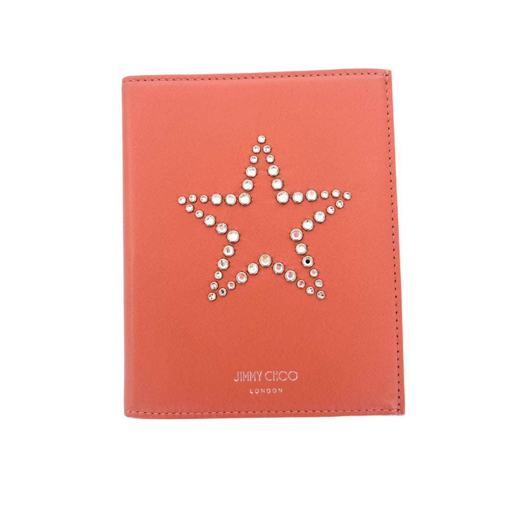 Jimmy Choo Pink Passport Cover