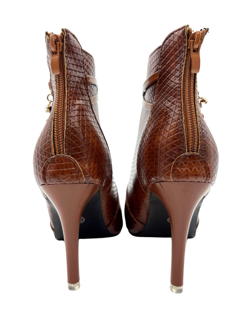 No Brand Size 39 (U.S. 8.5) Booties