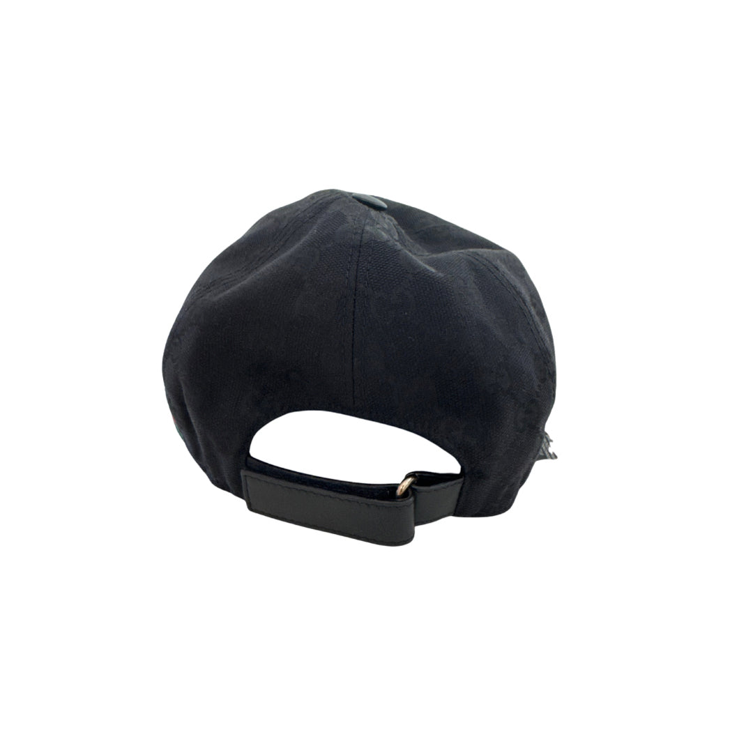Gucci Black Canvas Hat